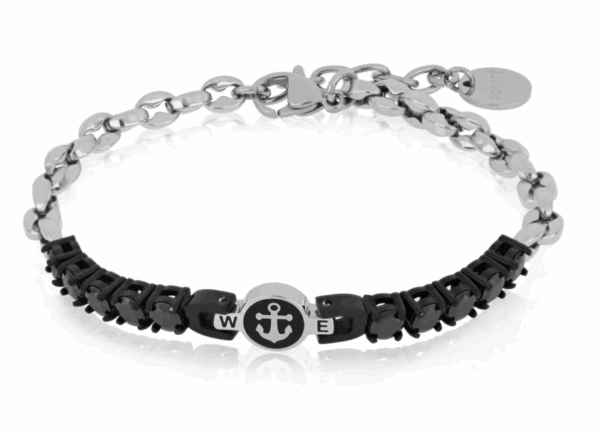 Bracciale Goyatè Uomo in Acciaio BACM0875#SB
