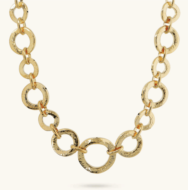 Collana Etrusca Donna in Bronzo WSET00737.YG