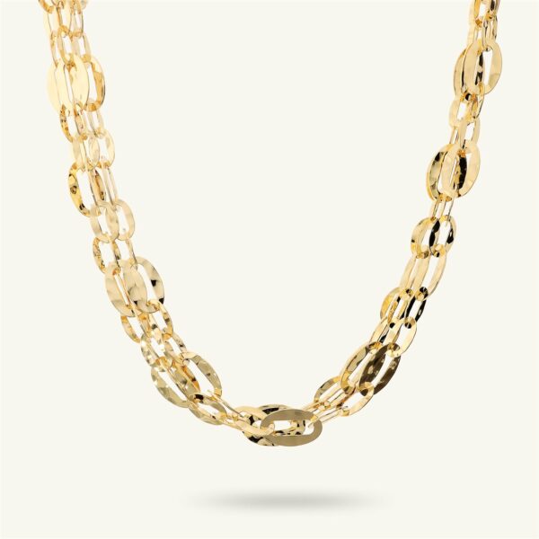 Collana Etrusca Donna in Bronzo WSET00906.YG - immagine 3