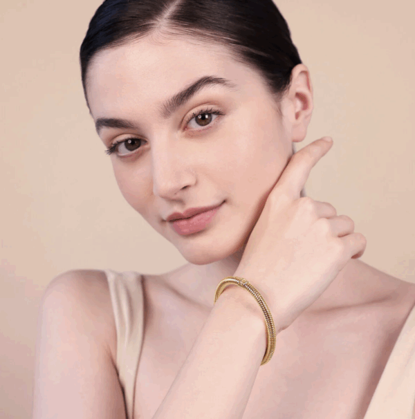 Bracciale Etrusca Donna in Bronzo WSET00778.SM - immagine 3