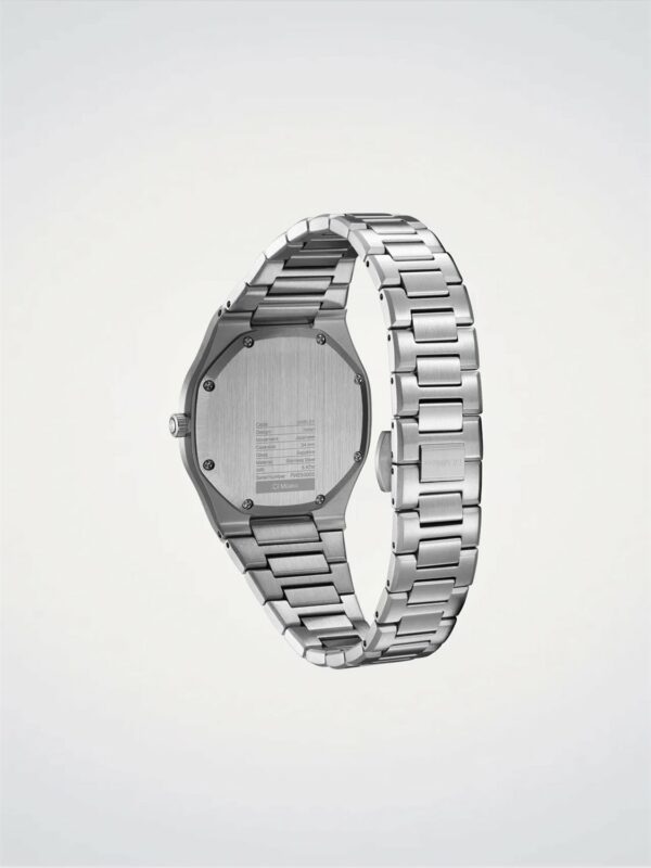 Orologio D1 Milano Donna Silver Mellow Ultra Thin 34 mm in Acciaio D1-UHBL01 - immagine 4