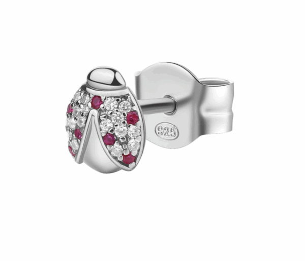 Mono orecchino Rosato Donna in Argento RZO016R