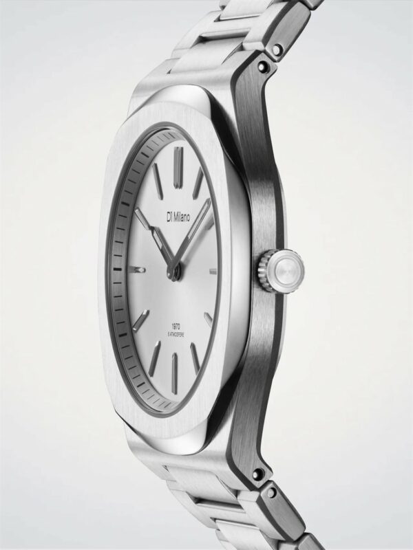 Orologio D1 Milano Donna Silver Mellow Ultra Thin 34 mm in Acciaio D1-UHBL01 - immagine 5