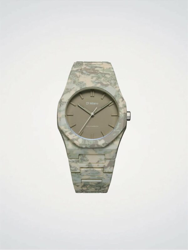 Orologio D1 Milano Uomo Forest Camo 40.5 mm in Policarbonato D1-PCBJ38