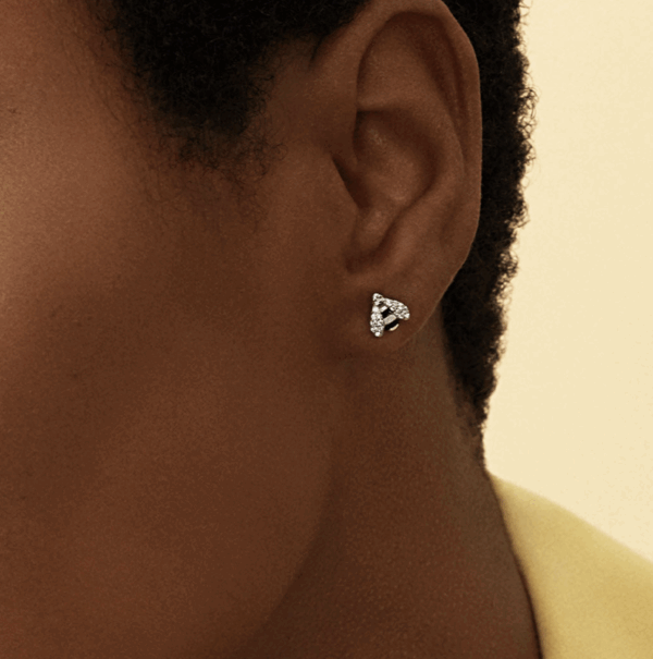 Mono orecchino Rosato Donna in Argento RZO050R - immagine 3