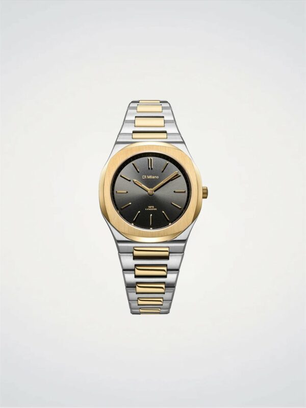 Orologio D1 Milano Donna Tone Mellow Ultra Thin 34 mm in Acciaio D1-UHBL03