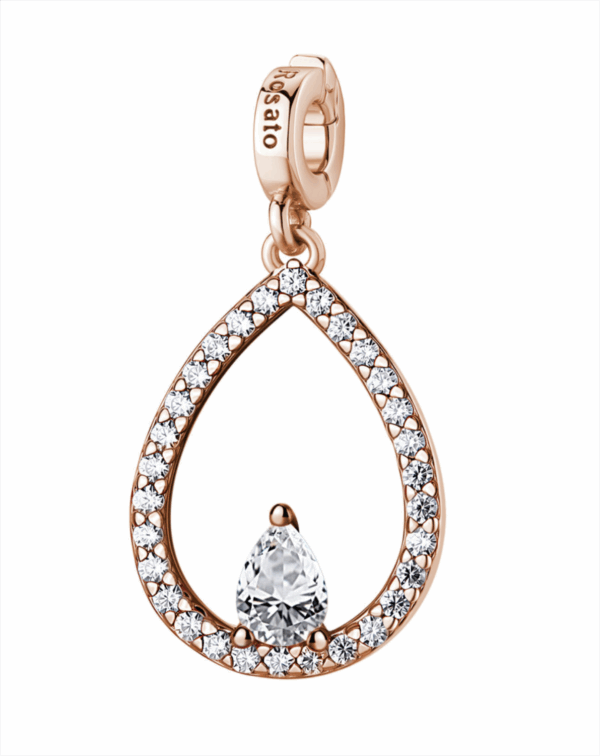 Charm Rosato Donna in Argento RZ258