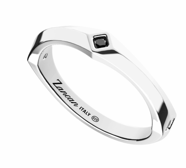 Anello Zancan Uomo in Argento ESA111-NE-20
