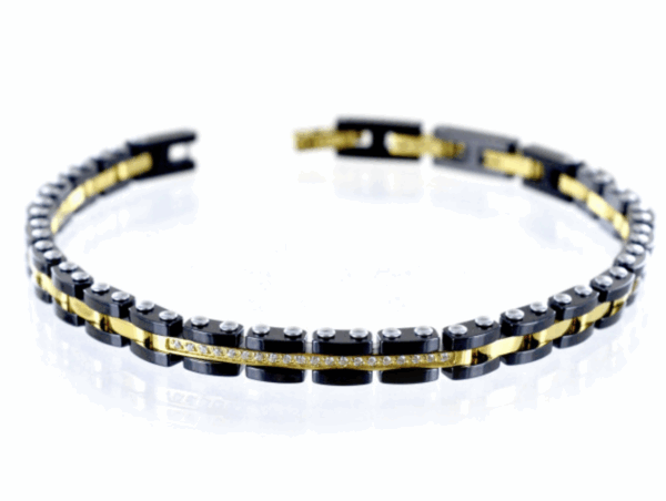 Bracciale Zancan Uomo in Acciaio Zirconia UHB055 - immagine 4