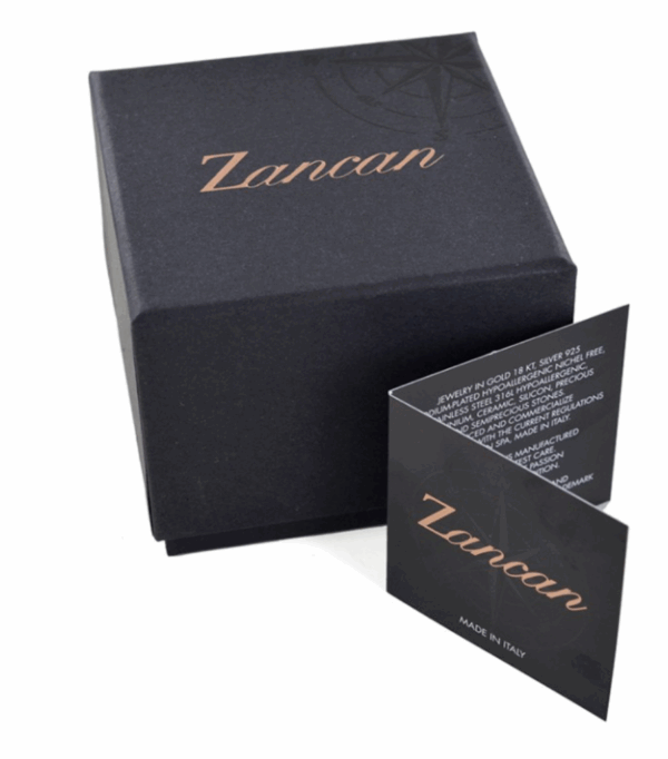 Collana Zancan Uomo in Argento ESC211-NE - immagine 3