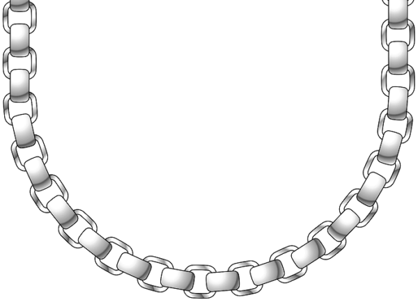 Collana Zancan Uomo in Acciaio EHC199 - immagine 3