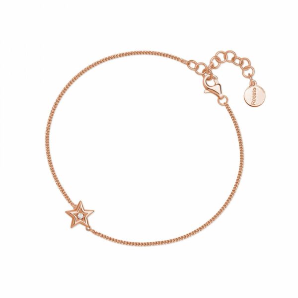 Bracciale Rosato Donna Allegra in Argento Zirconia RZAL058