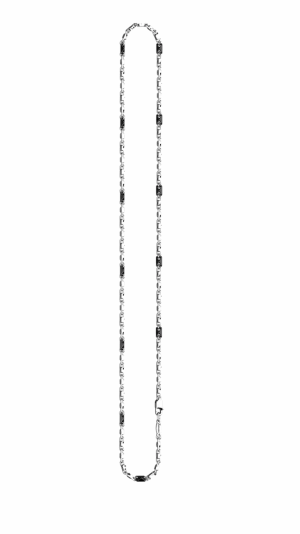 Collana Zancan Uomo in Argento ESC054-N - immagine 4