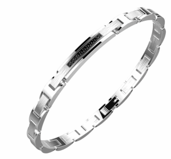 Bracciale Zancan Uomo in Acciaio EHB356