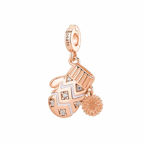 Charm Rosato Donna Storie in Argento RZ260