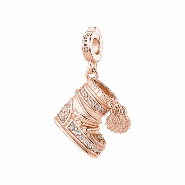 Charm Rosato Donna Storie in Argento RZ259