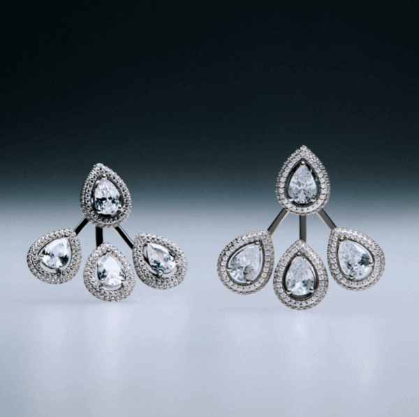 Orecchini Rosato Donna in Argento RZAN23 - immagine 3