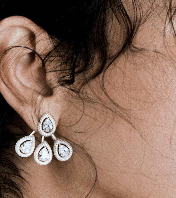 Orecchini Rosato Donna in Argento RZAN23 - immagine 4