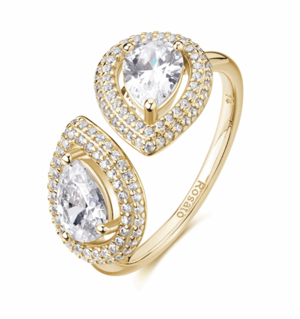 Anello Rosato Donna in Argento RZAN34D
