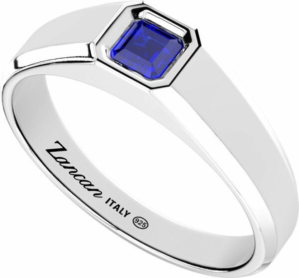 Anello Zancan Uomo in Argento ESA108-BL