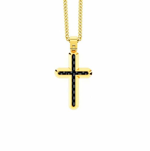 Collana Zancan Uomo in Acciaio EHC222