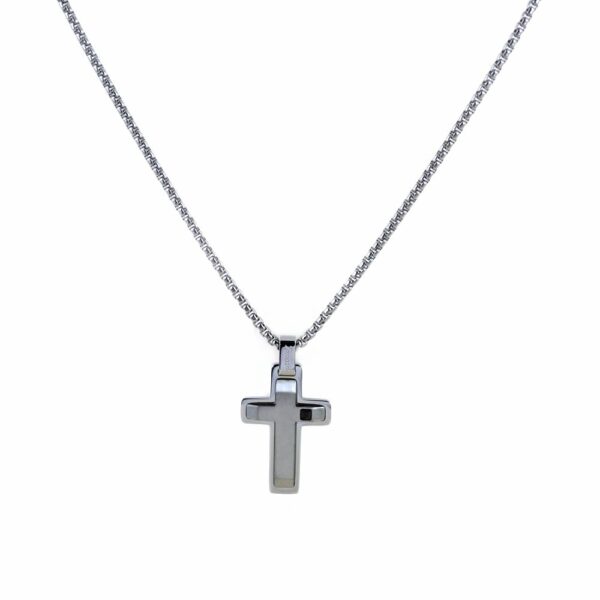 Collana Zancan Uomo in Acciaio EHC180