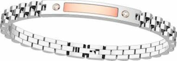 Bracciale Zancan Uomo Hi Teck in Acciaio EHB129-R - immagine 3