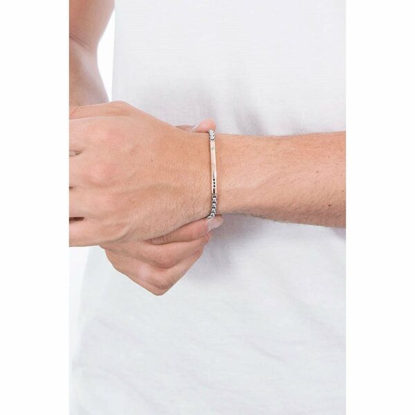 Bracciale Zancan Uomo Hi Teck in Acciaio EHB176 - immagine 3
