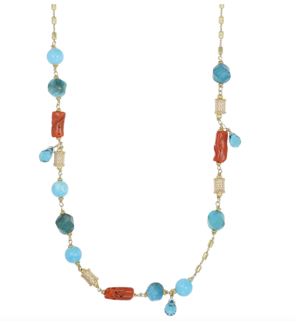 Collana Nivy Donna in Argento Pietre dure CARP0988#G