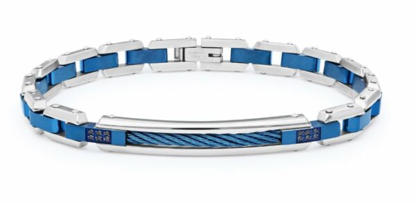 Bracciale Zancan Uomo Hi-Tekh 2.0 in Acciaio EHB211