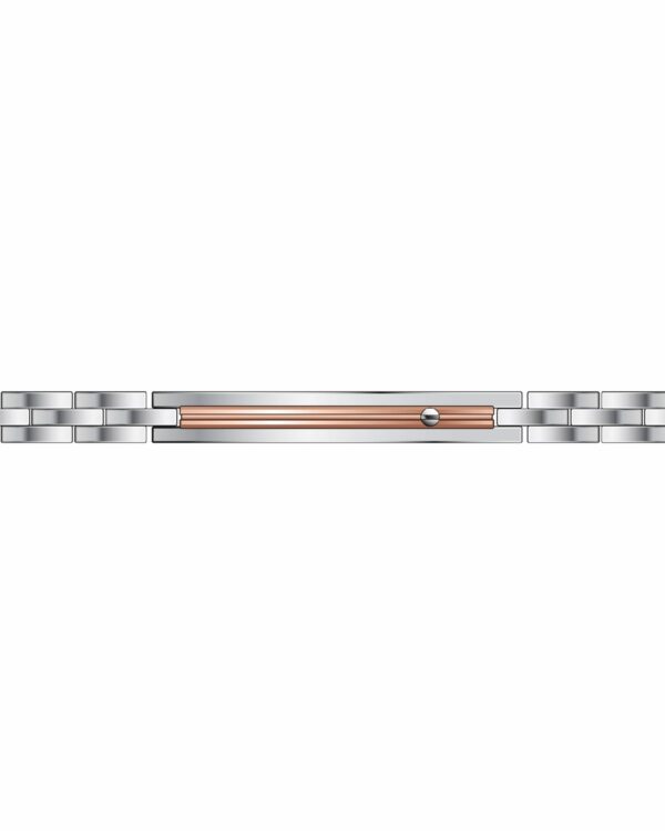 Bracciale Zancan Uomo Hi Teck in Acciaio EHB216