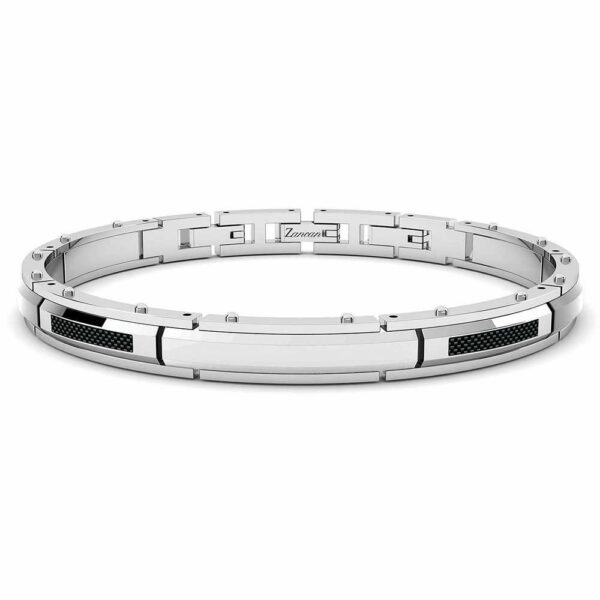 Bracciale Zancan Uomo Hi Teck in Acciaio EHB272 - immagine 3