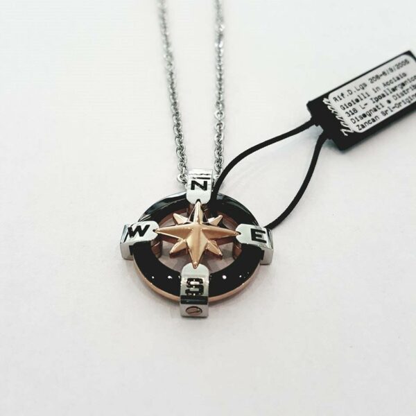 Collana Zancan Uomo Hi Teck in Acciaio EHC014 - immagine 4