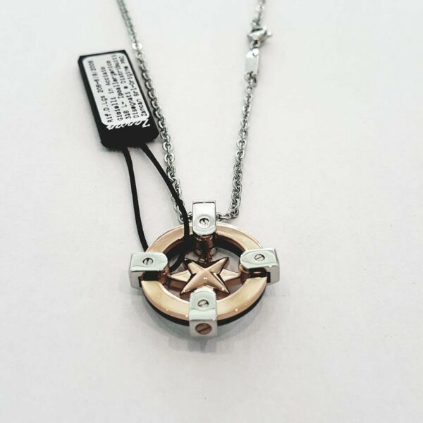 Collana Zancan Uomo Hi Teck in Acciaio EHC014 - immagine 5