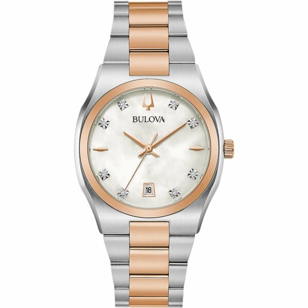 Orologio Bulova Donna Lady Surveyor in Acciaio 98P199