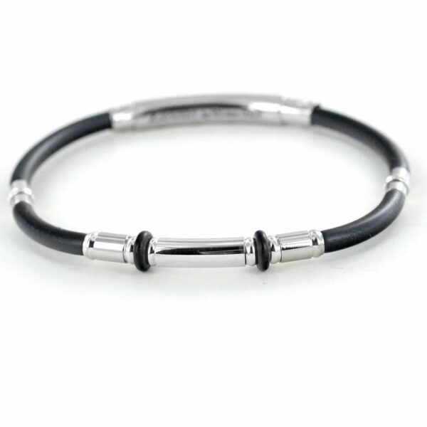 Bracciale Zancan Uomo in Argento ESB023B-N - immagine 4