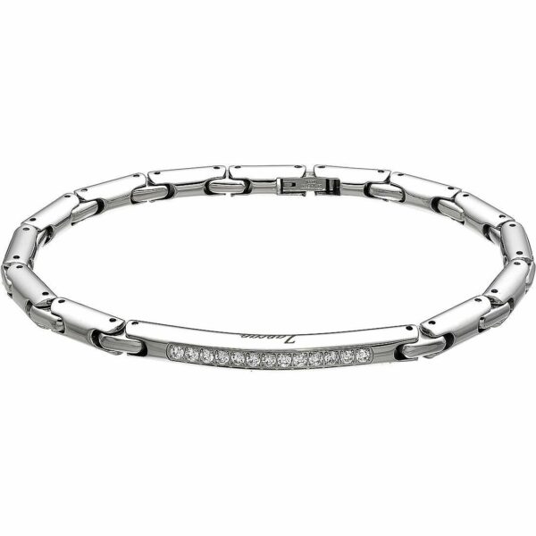 Bracciale Zancan Uomo in Acciaio Zirconia EHB075