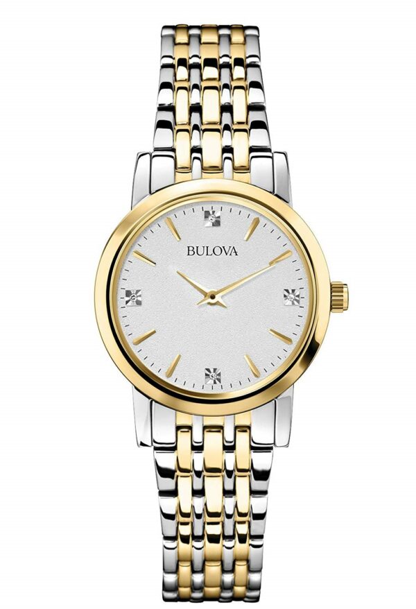 Orologio Bulova Donna Classic Diamonds in Acciaio 98P115