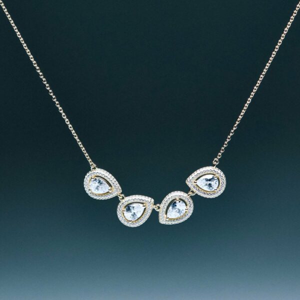 Collana Rosato Donna Anna in Argento RZAN03
