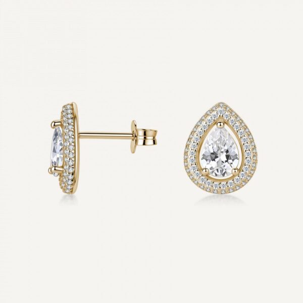 Orecchini Rosato Donna Anna in Argento Zirconia RZAN22 - immagine 2
