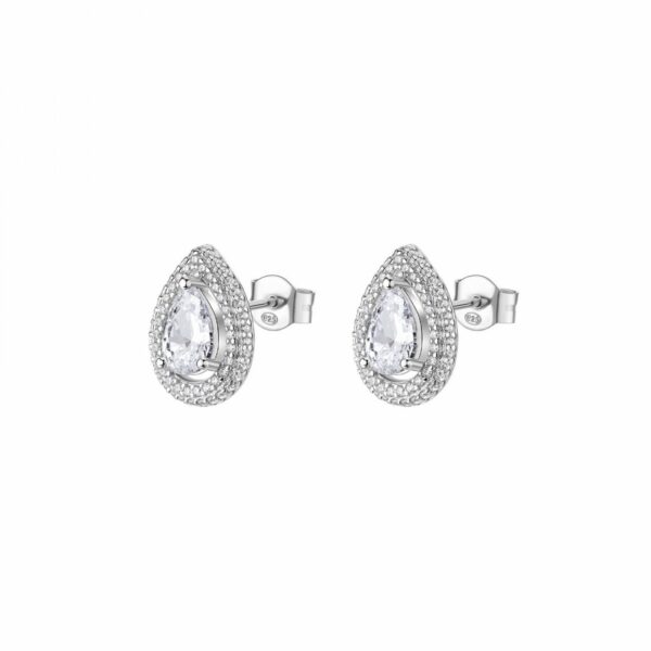 Orecchini Rosato Donna Anna in Argento Zircone RZAN21