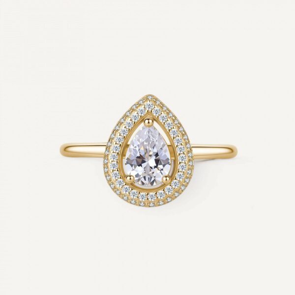 Anello Rosato Donna Anna in Argento Zirconia RZAN32B - immagine 4