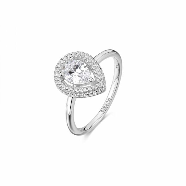 Anello Rosato Donna Anna in Argento Zirconia RZAN31C