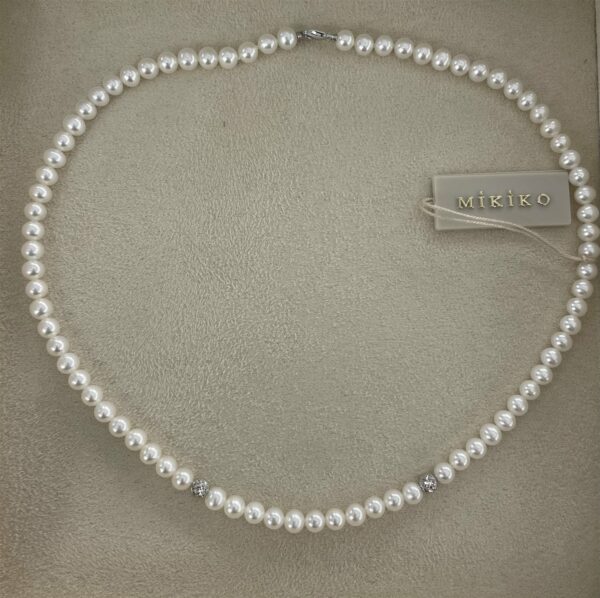 Collana Mikiko Donna in Perle MG1177O4FCBI045