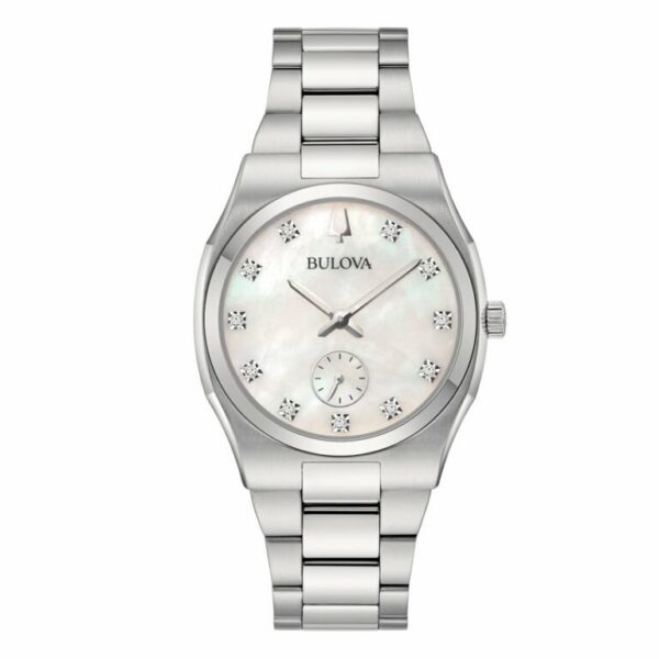 Orologio Bulova Donna Surveyor Piccoli Secondi in Acciaio 96P242