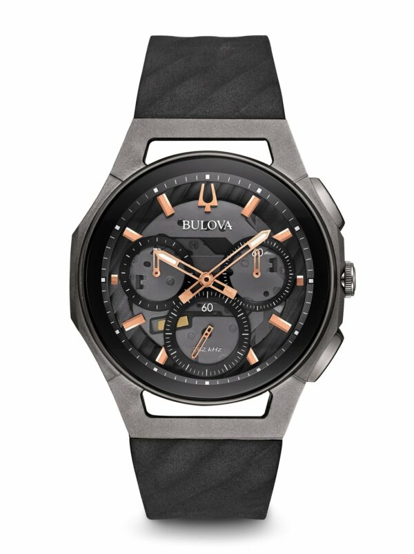 Orologio Bulova Uomo Curv Progressive in Titanio 98A162