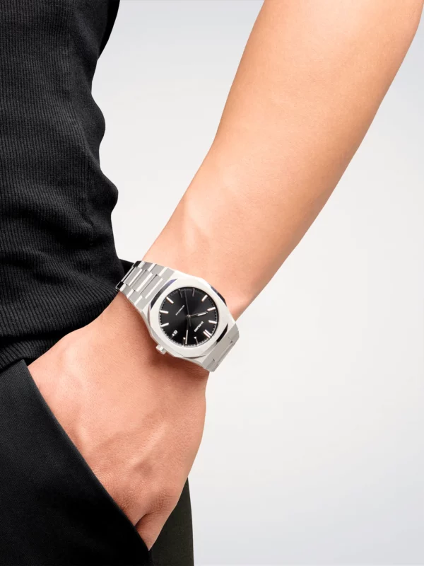 Orologio D1 Milano Uomo Black in Acciaio D1-ATBJ10 - immagine 6