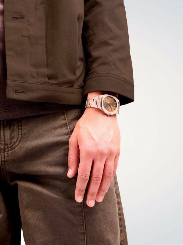 Orologio D1 Milano Chocolate in Acciaio D1-UTBJ10 - immagine 5