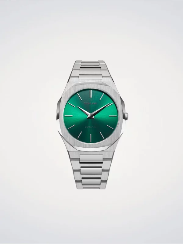 Orologio D1 Milano Uomo Scarabeo Ultra Thin 40 mm in Acciaio D1-UTBJ37