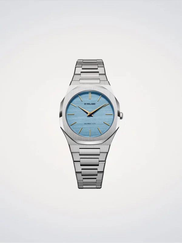 Orologio D1 Milano Uomo Dusk Ultra Thin in Acciaio D1-UTBL17